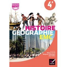 HISTOIRE-GEOGRAPHIE ENSEIGNEMENT MORAL ET CIVIQUE 4E ED. 2016 - MANUEL DE L'ELEVE