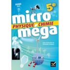 MICROMEGA - PHYSIQUE-CHIMIE 5E ED. 2017 - LIVRE ELEVE