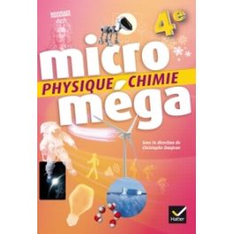 MICROMEGA - PHYSIQUE-CHIMIE 4E ED. 2017 - LIVRE ELEVE