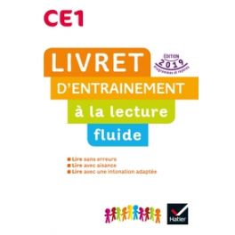 LECTURE CE1 ED. 2019 - LIVRET D'ENTRAINEMENT A LA LECTURE FLUIDE