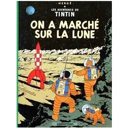 Les Aventures de Tintin Tome 17 On a marché sur la Lune