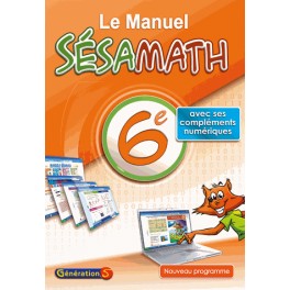 MANUEL SESAMATH 6EME (EDITION 2013) - DESCATALOGADO