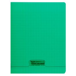 Cuaderno polypro 24x32 140p verde