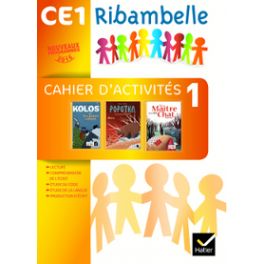 RIBAMBELLE CE1 SERIE JAUNE ED. 2016 - CAHIER D'ACTIVITES 1 + LIVRET D'ENTRAINEMENT 1