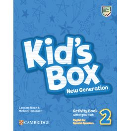Kid´s Box New Generation English for Spanish Speakers Level 2 Activity Book with digital pack