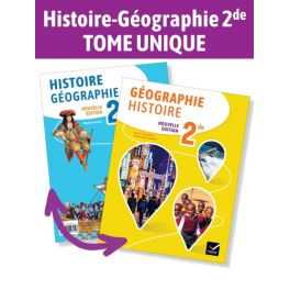 HISTOIRE GEOGRAPHIE 2DE - ED. 2023 - LIVRE DE L'ELEVE