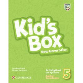 KIDS BOX NEW GENERATION 5ºEP WB SPANISH SPEAKERS BOOKLET 23