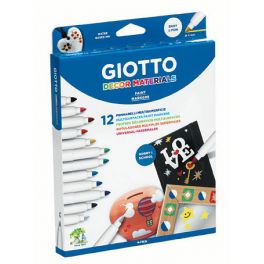 feutres GIOTTO DECOR MATERIALS PAINT MARKERS x12